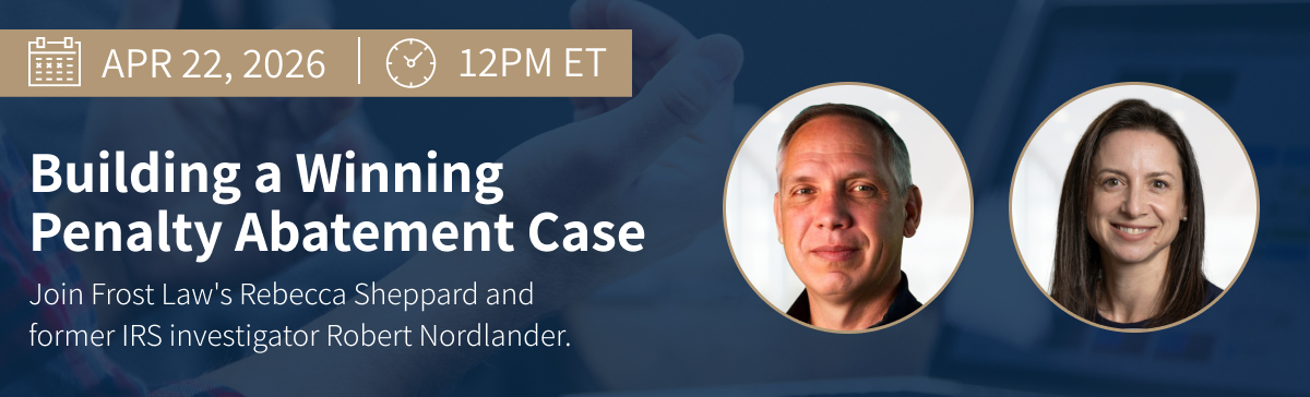 RB - Event _ Building a Winning Penalty Abatement Case IRS Penalties in Practice_ What Actually Works RB - Event _ Building a Winning Penalty Abatement Case IRS Penalties in Practice_ What Actually Works